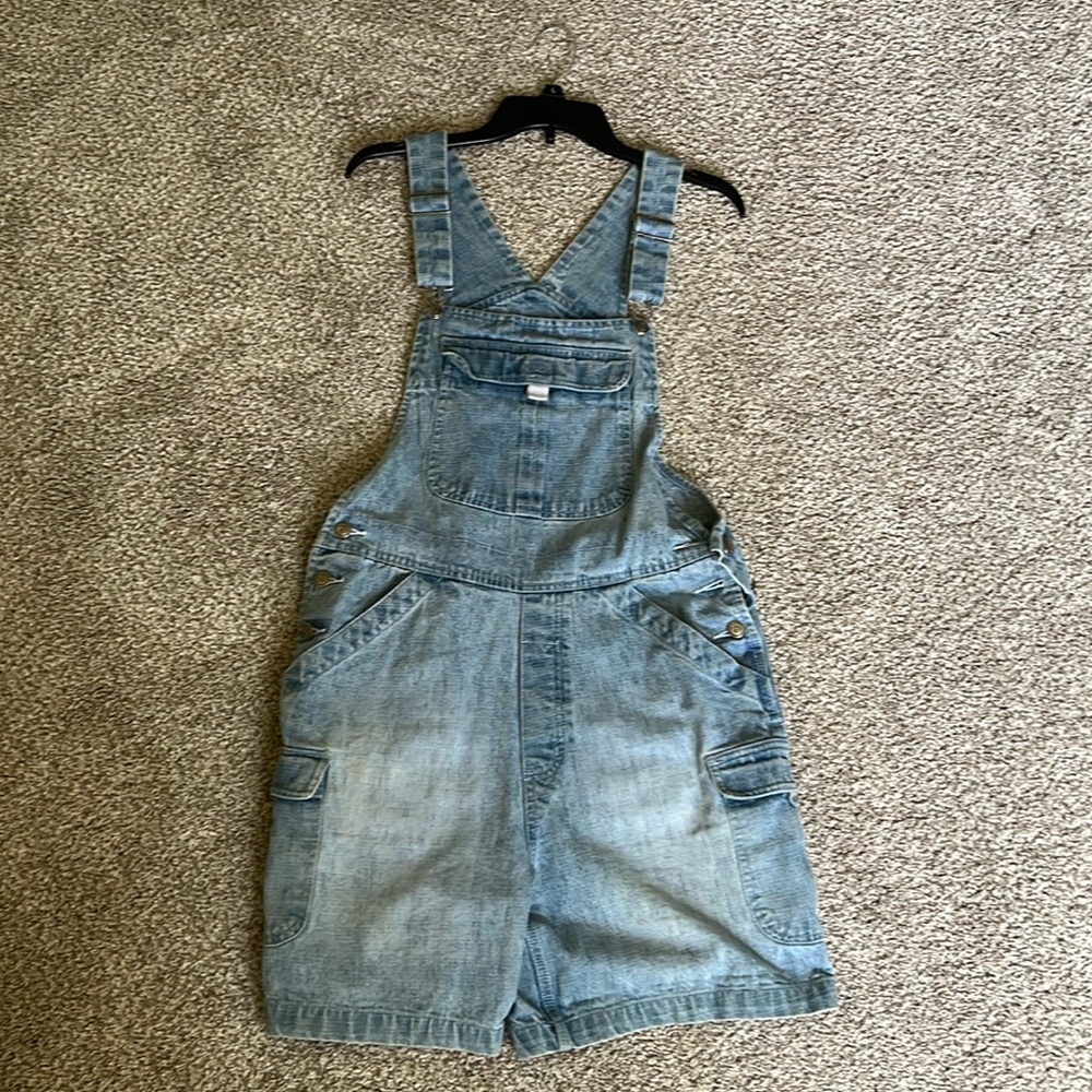 Disney overall shorts vintage